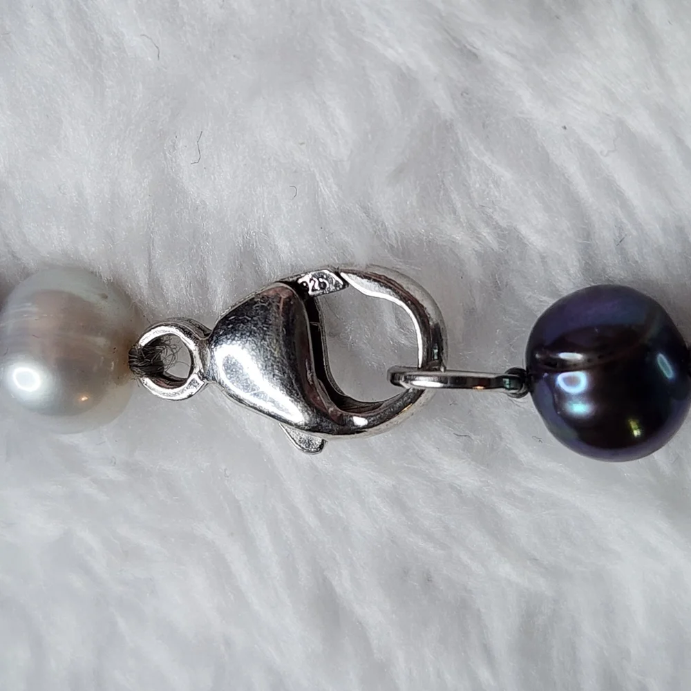 Honora freshwater cultured ringed pearl necklace - Picture 7 of 7